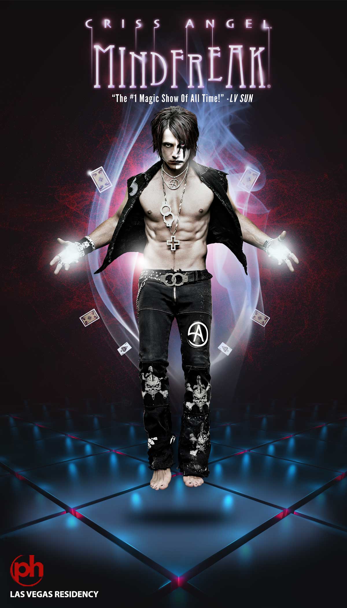 Criss Angel tour poster — 2026