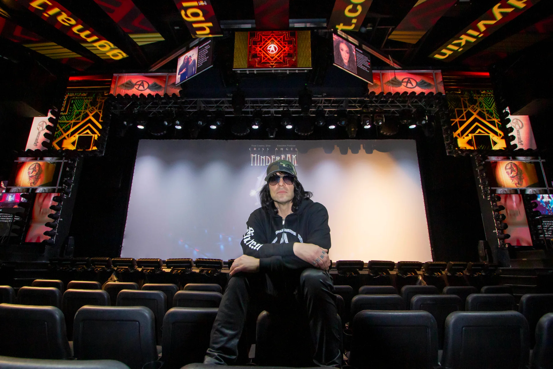 Criss Angel in concert